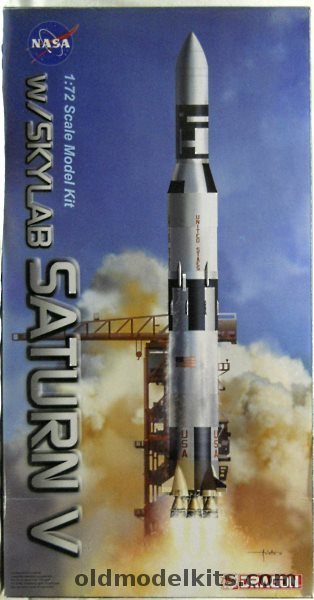Dragon 1/72 Saturn V With Skylab, 11021 plastic model kit